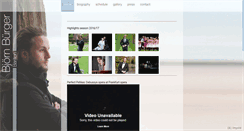 Desktop Screenshot of bjoernbuerger.com